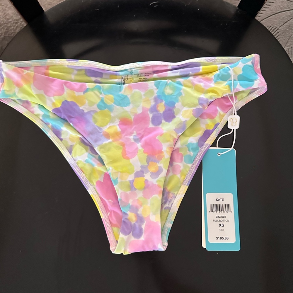 Beach Bunny Multicolor Bikini Bottom